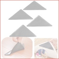 4 anti-slip hoekjes voor vloerkleed