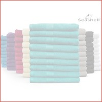 9 x Seashell Hotel Collection handdoek