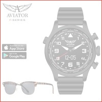 Aviator Smartwatch + gratis zonnebril