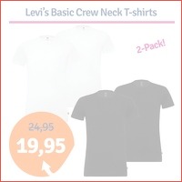 Levi's Basic Crew Neck T-shirts