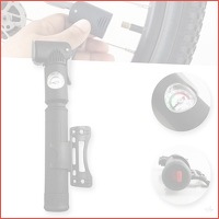 ABS mini fietspomp met drukmeter