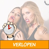 Nep Zombie litteken tattoo stickers