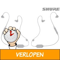 2x Shure SE112 Bluetooth oordopjes