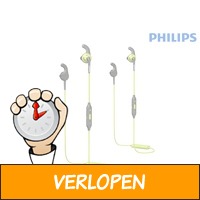 2 x Philips Sport in-ears met Bluetooth SHQ6500CL