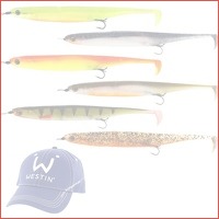 12 xWestin KickTeez ST Rigged 15cm + Wes..