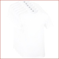 6 x Alan Red Derby O-Hals T-shirts