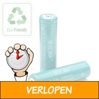 Oplaadbare 18650 Li-ion batterijen