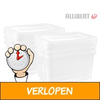 6 x Allibert opbergbox Handy