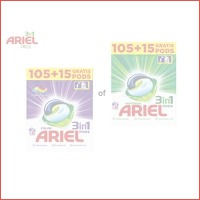 120 x Ariel 3-in-1 Pods