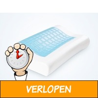 Memory foam orthopedisch kussen met gelpad