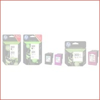 HP cartridges 300/301/302/303/304/364/62