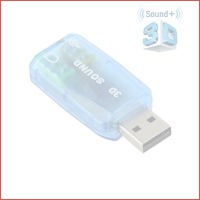 Externe USB geluidskaart adapter