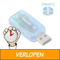 Externe USB geluidskaart adapter