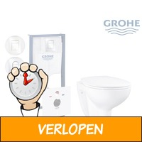 Grohe Bau complete hangtoiletset met softclose