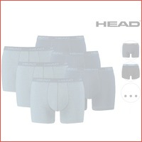 6 x HEAD basic boxershorts