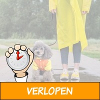 Eend regenjas voor honden