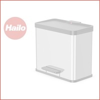 Hailo Ko Trio RVS afvalemmer - Softclose