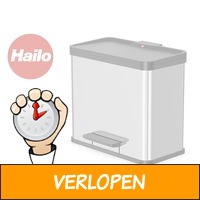 Hailo Ko Trio RVS afvalemmer - Softclose