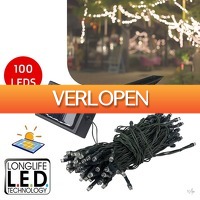 Wilpe.com - Elektra: 100 LED solar snoerverlichting