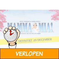 Veiling: MAMMA MIA! de musical in het Beatrix Theater U..