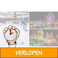 Schaatsen + drankjes + reuzenrad bij Magisch Maastricht