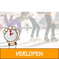 2 uur schaatsen + drankje bij Valkenburg on Ice