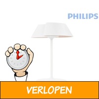 Philips Nonagon houten tafellamp