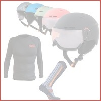 Winterpakket: Skihelm, Thermoshirt en Sk..