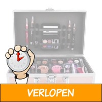 Make-up set roze koffer