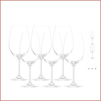 6 x Schott Zwiesel wijn-/ champagneglas