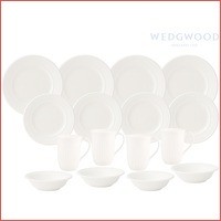 Wedgwood Edme Plain serviesset