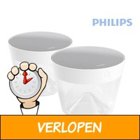 2 x Philips MyGarden solar tafellamp