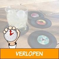 Vinyl onderzetters