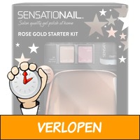 Sensationail nagellak starterkit rose gold