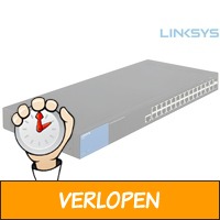 Linksys 28-poorts Managed Gigabit switch