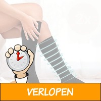 2 paar compressiekousen