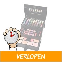 Make-up set leder-look koffer