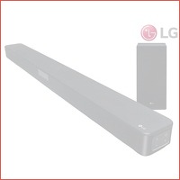 LG 2.1 soundbar met subwoofer