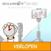 Blitzwolf 3-in-1 selfie stick met afstandsbediening en ..