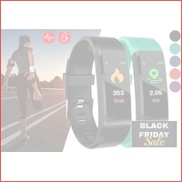 Activity tracker met o.a. bloeddruk- en ..