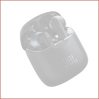 JBL earbud oordopjes TUNE 220 TWS zwart