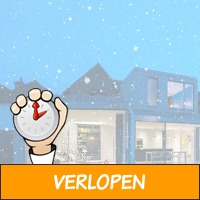 Verwijderbare Fijne Kerst en Gelukkig Nieuwjaar muursti..