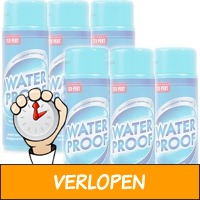 6 x waterdicht wasmiddel