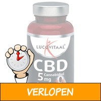 Lucovitaal CBD 5mg 180 capsules