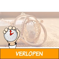 Ketting met zandloper-hanger