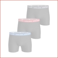 3 x Bjorn Borg Contrast Solids boxershor..