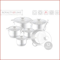 12-delige Royalty Line pannenset