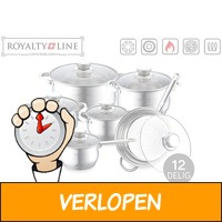 12-delige Royalty Line pannenset