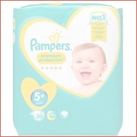 20 x Pampers Premium Protection baby lui..