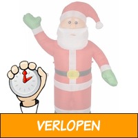 Kerstman opblaasbaar 180 cm